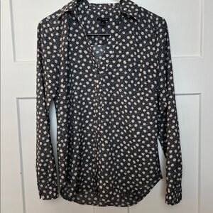 Ann Taylor floral blouse